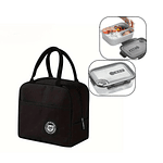 BOLSO LONCHERA TÉRMICA COLOR LISO 