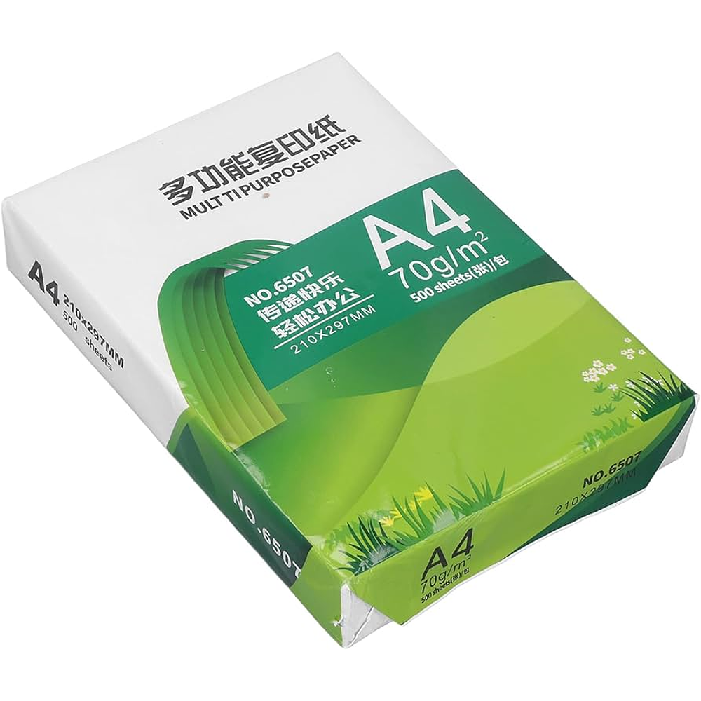 RESMA DE HOJA BLANCA A4 70GR 500UNDS 