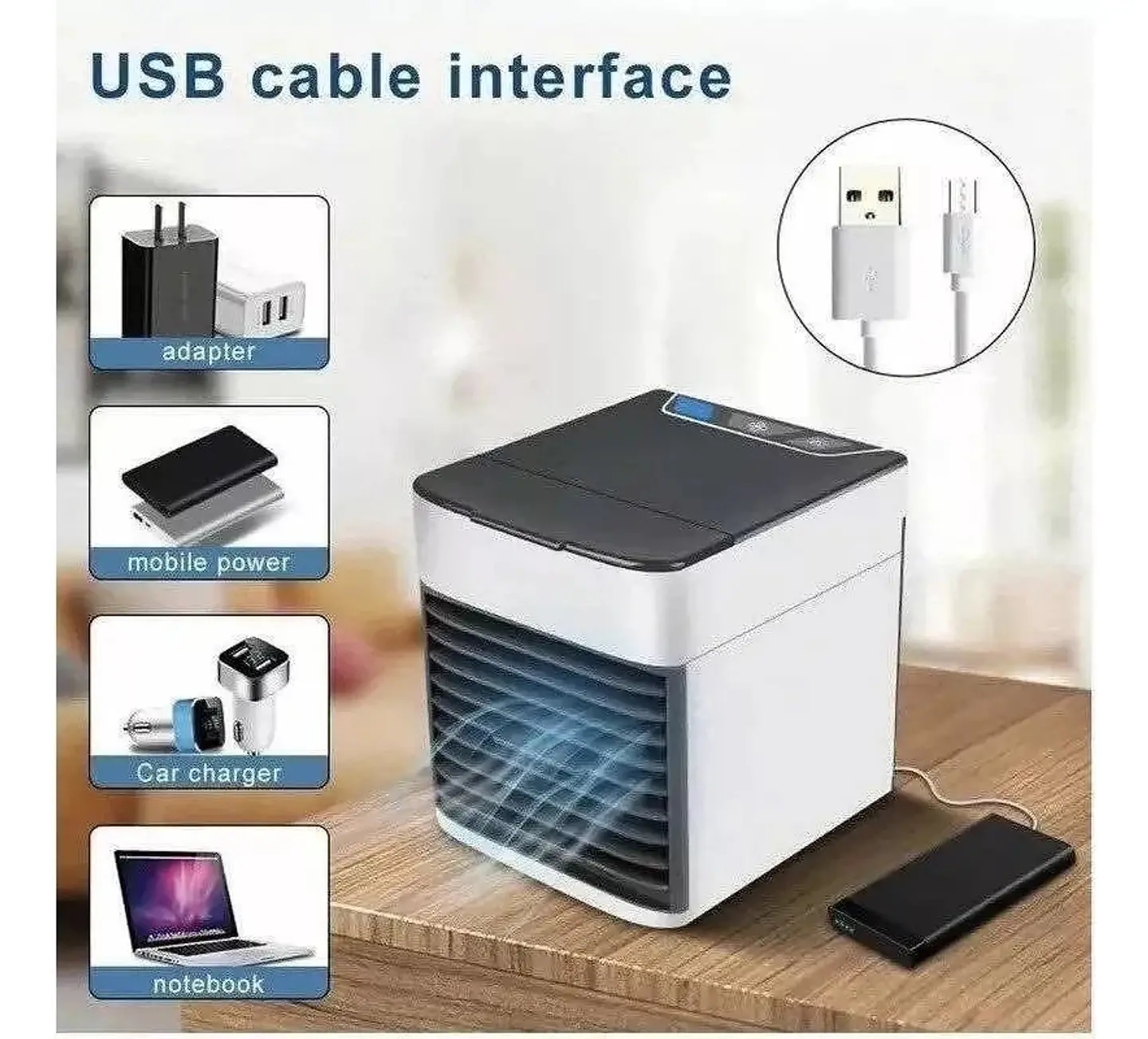 MINI AIRE ACONDICIONADO PORTÁTIL ARTIC AIR ULTRA   3