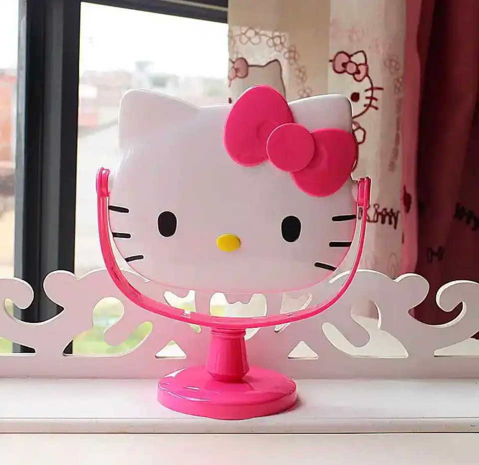 ESPEJO DE TOCADOR HELLO KITTY  2