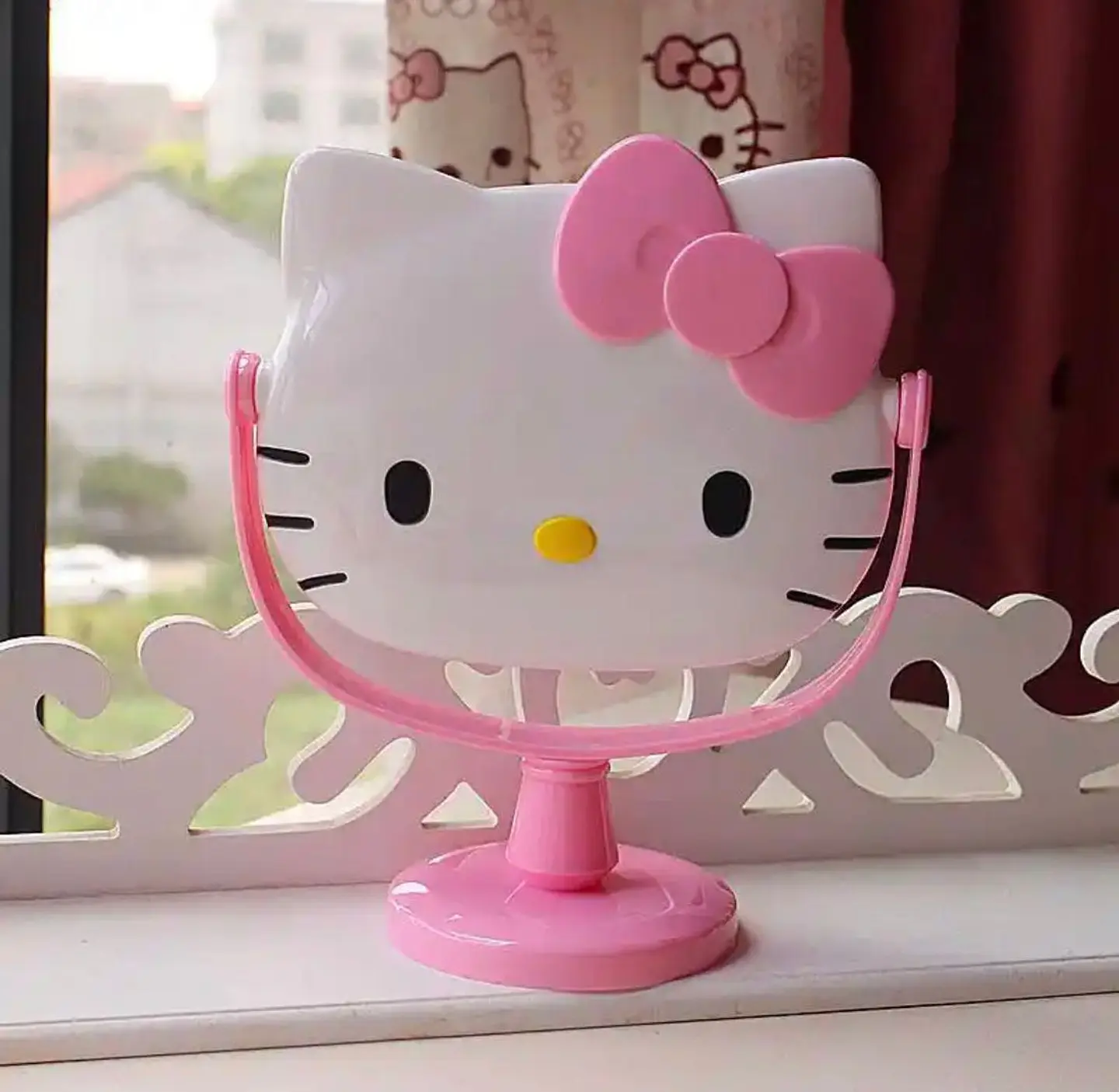 ESPEJO DE TOCADOR HELLO KITTY  3