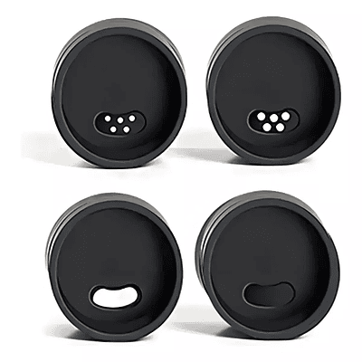 SET DE 12 ESPECIEROS CONDIMENTEROS DE VIDRIO 2 NIVELES CON BASE GIRATORIO 