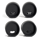 SET DE 12 ESPECIEROS CONDIMENTEROS DE VIDRIO 2 NIVELES CON BASE GIRATORIO 