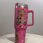 VASO CON ASA TERMICO ACERO INOXIDABLE DE CAPYBARA 1200ML