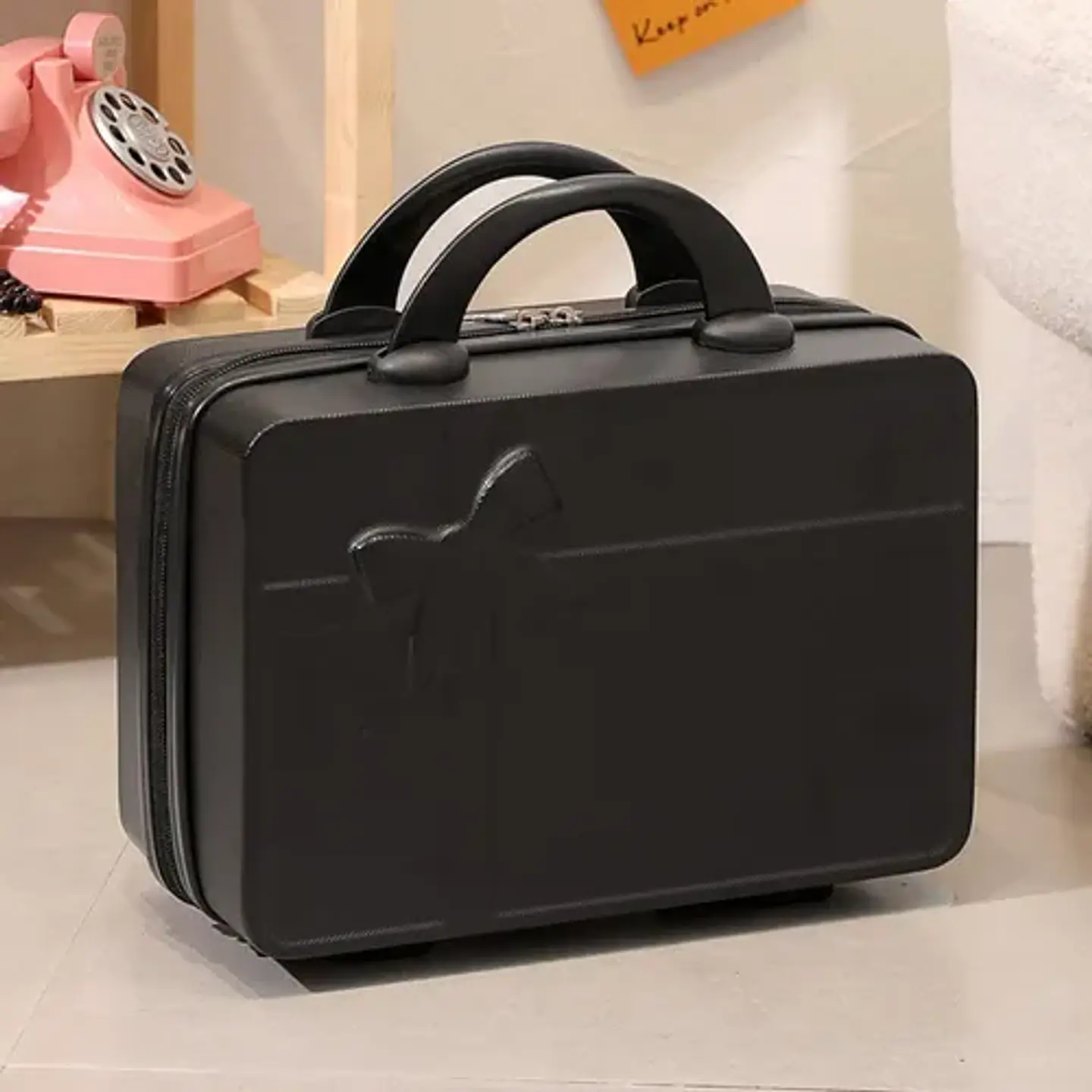 MINI MALETA ORGANIZADOR DE VIAJE Y MAQUILLAJE LAZO  5