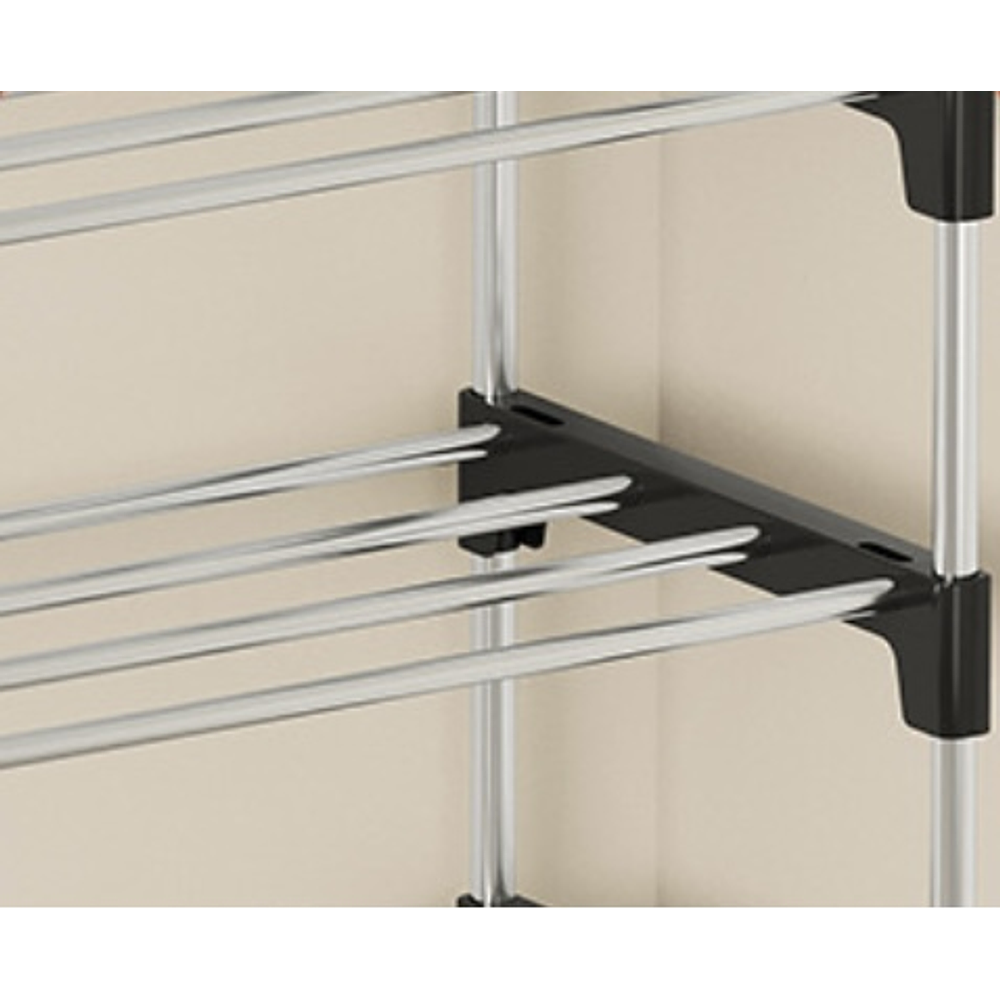 ZAPATERO ORGANIZADOR DE 5 NIVELES CON TAPA ANTI-POLVO