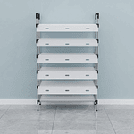 ZAPATERO ORGANIZADOR DE 6 NIVELES CON TAPA ANTI-POLVO