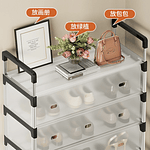 ZAPATERO ORGANIZADOR DE 6 NIVELES CON TAPA ANTI-POLVO