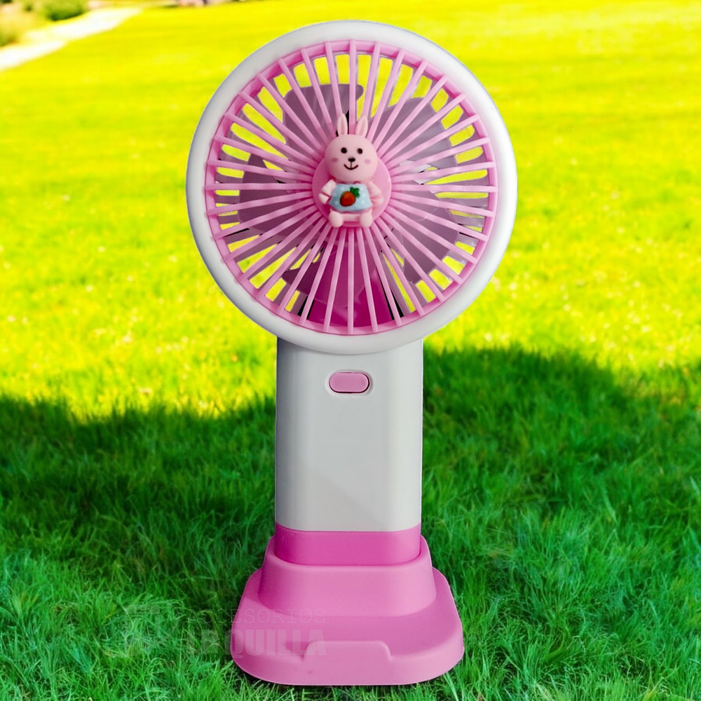 VENTILADOR DE MANO KAWAI REGARGABLE PORTÁTIL 