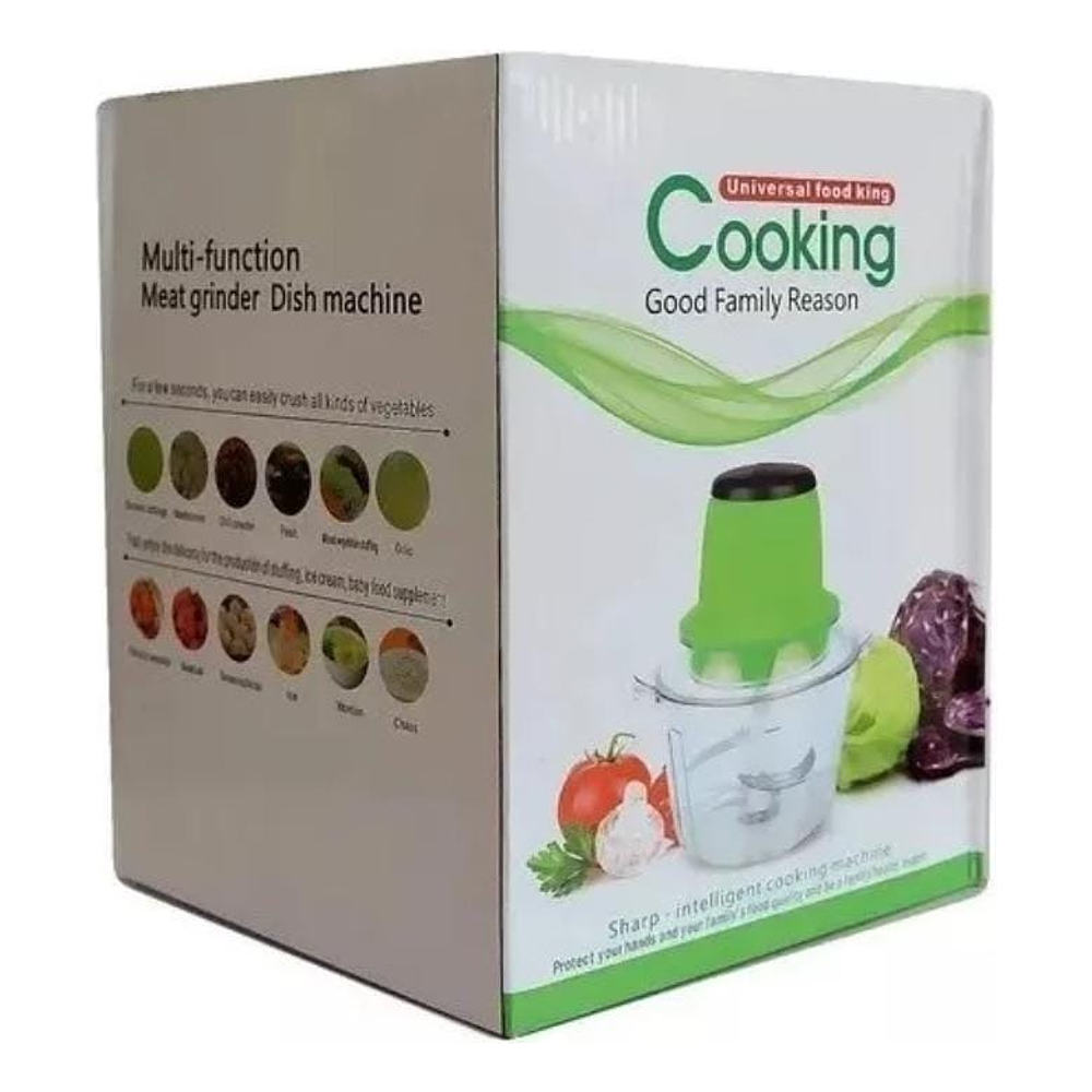 PICADOR MOLEDOR ELÉCTRICO DE CARNES Y VERDURAS