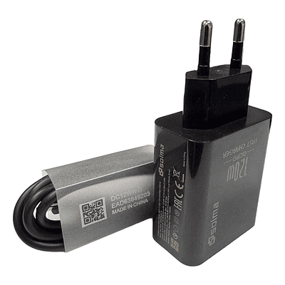 CARGADOR CARGA RAPIDA SOLMA 120W+CABLE TIPO C 