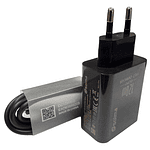 CARGADOR CARGA RAPIDA SOLMA 120W+CABLE TIPO C 