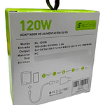 CARGADOR CARGA RAPIDA SOLMA 120W+CABLE TIPO C 