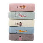 TOALLA DE ALGODON BORDADO GRUESO PÁRVULO 25x50CM