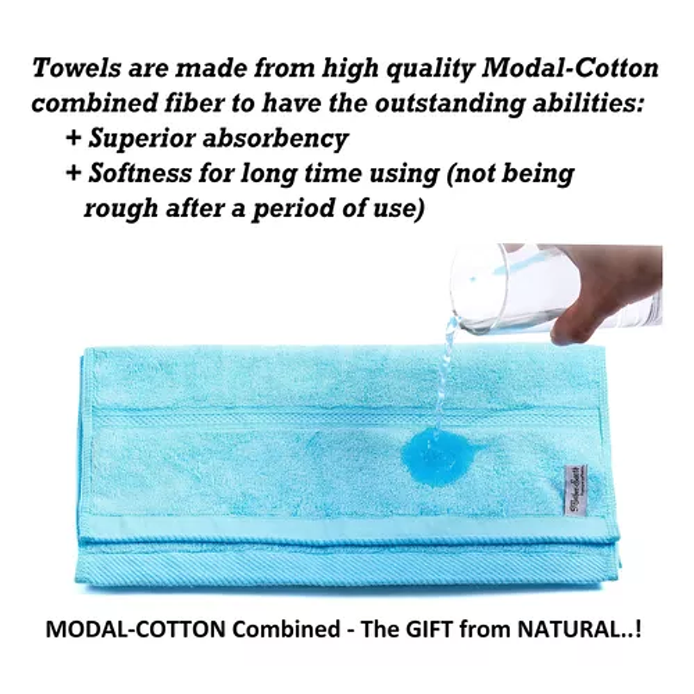 TOALLA DE ALGODON BORDADO GRUESO PÁRVULO 25x50CM