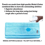 TOALLA DE ALGODON BORDADO GRUESO PÁRVULO 25x50CM