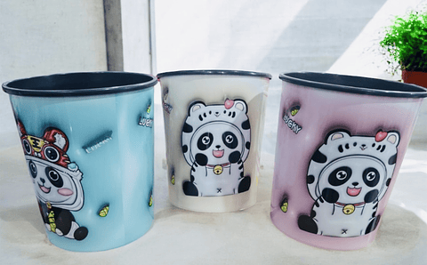 TACHO BASURERO KAWAI 28x24CM