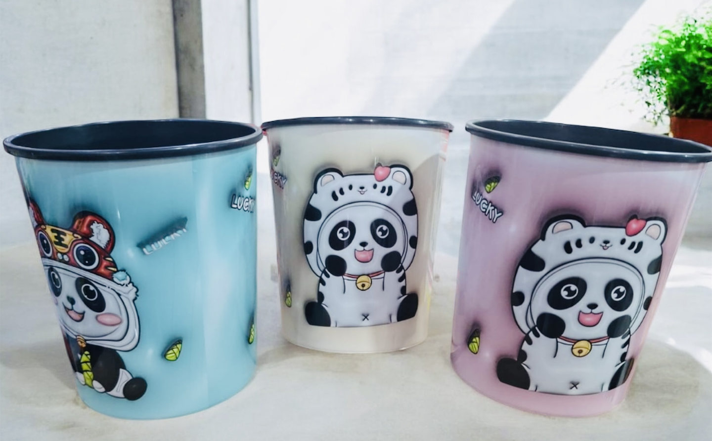 TACHO BASURERO KAWAI 28x24CM 1