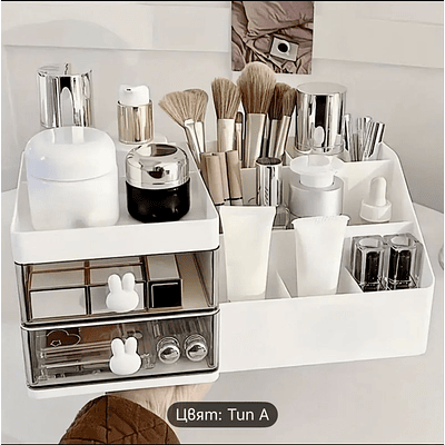 ORGANIZADOR JOYERO ACRÍLICO CONEJO 29x16x12CM