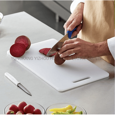 TABLA DE PICAR DE ACRÍLICO BLANCO DE ALTO IMPACTO 30x20CM