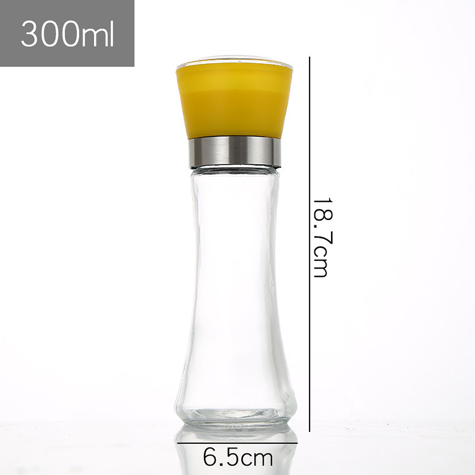 MOLINILLO DE VIDRIO PARA PIMIENTA Y SAL GRUESA 300ML 4