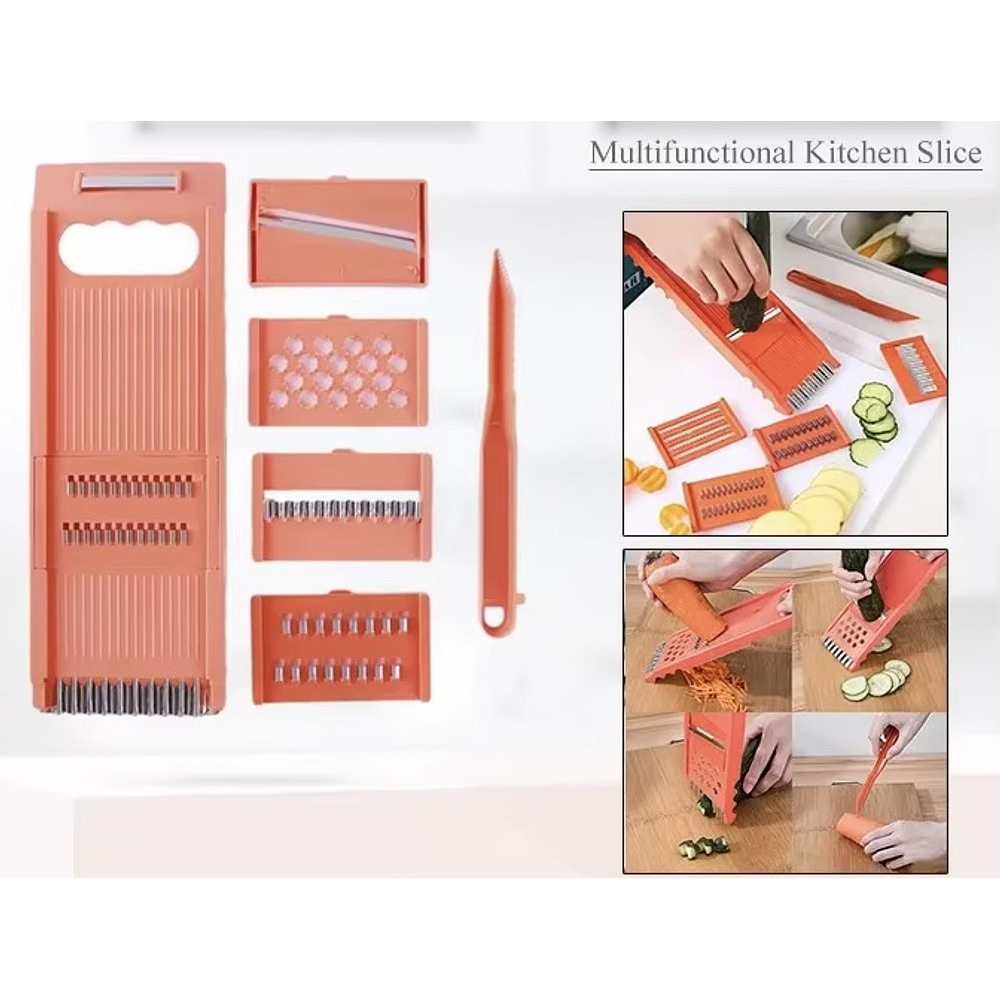 CORTADOR, REBANADOR DE VERDURAS + DESCORAZONADOR EN CAJA