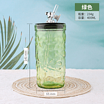 VASO GLASS VIDRIO OSITO + BOMBILLA DE VIDRIO