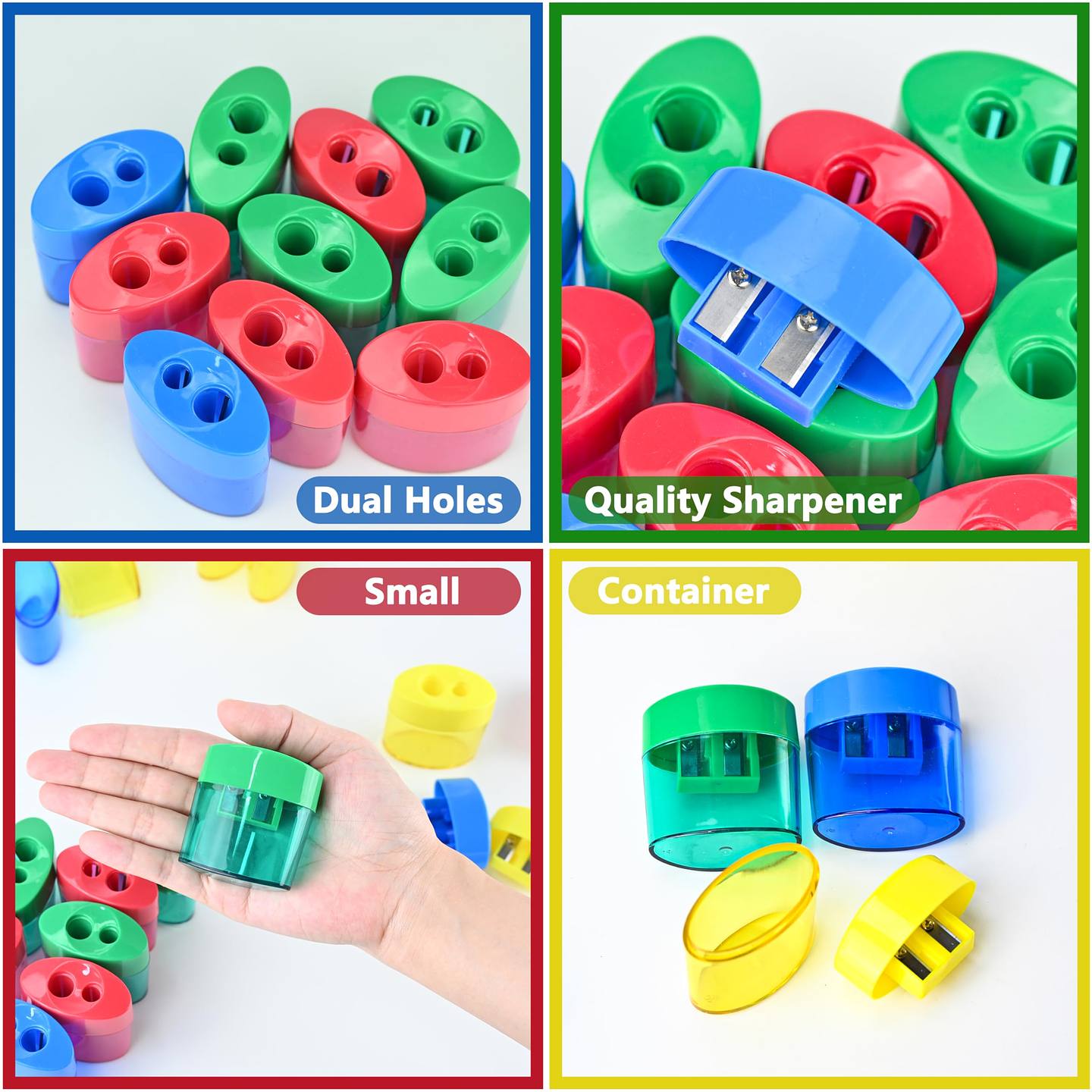 DOCENA SACA PUNTAS DOBLE CON CONTENEDOR  2