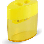 DOCENA SACA PUNTAS DOBLE CON CONTENEDOR 