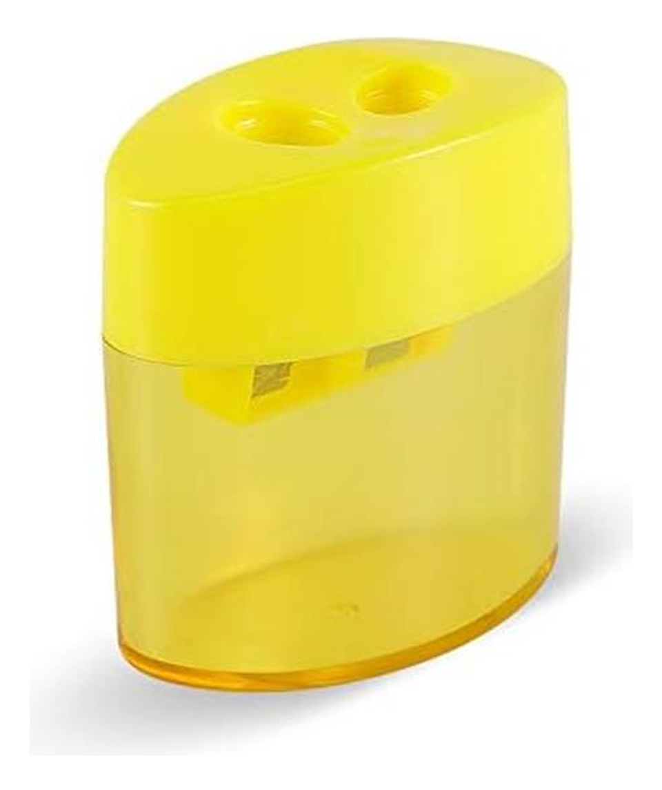 DOCENA SACA PUNTAS DOBLE CON CONTENEDOR  7