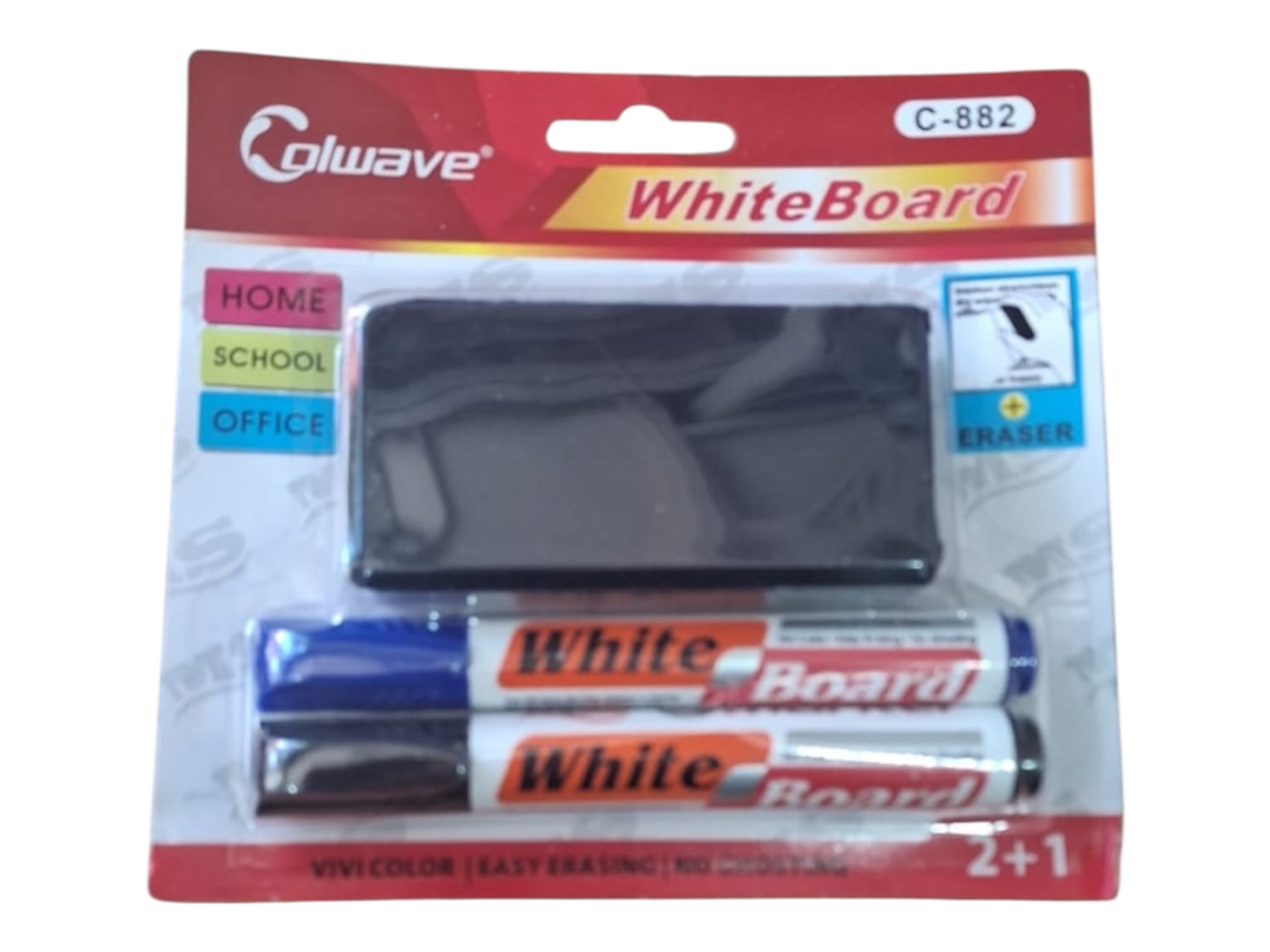 SET DE 2 MARCADORES DE PIZARRA CON BORRADOR 2