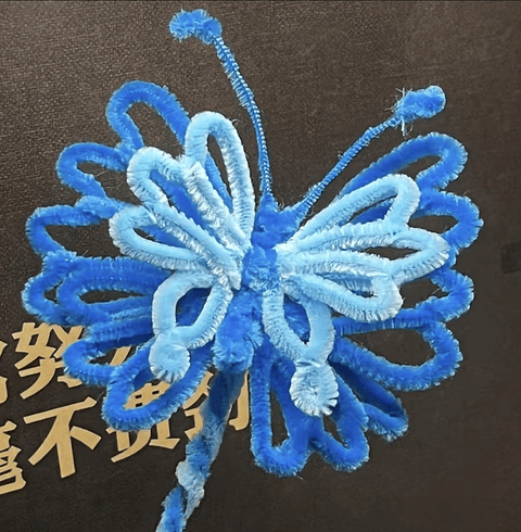 LIMPIA PIPAS DE 30CM PAQUETE DE 50 UNIDADES + OJITOS Y POMPONCITOS