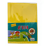 GOMA EVA TAMANO A4 SURTIDO COLORES PQT 10 UNDS