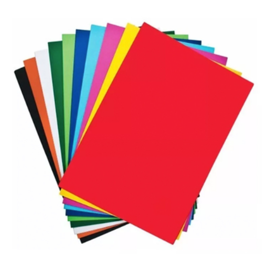 CARTULINA ESPAÑOLA DOBLE FAZ 18 HOJAS 35x25CM