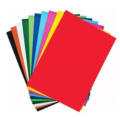 CARTULINA ESPAÑOLA DOBLE FAZ 18 HOJAS 35x25CM