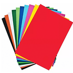 CARTULINA ESPAÑOLA DOBLE FAZ 18 HOJAS 35x25CM