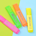 PACK 4 DESTACADORES SPORT LINER FLUOR PUNTA GRUESA