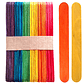 PALO DE HELADO MADERA GRUESO COLORES 50UNDS (BAJA LENGUA) - Miniatura 1