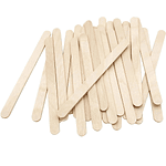 PALO DE HELADO MADERA DELGADO NATURAL 50UNDS 