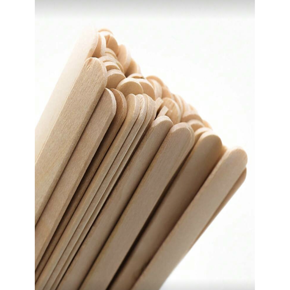 PALO DE HELADO MADERA DELGADO NATURAL 50UNDS 