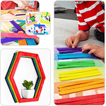 PALO DE HELADO MADERA DELGADO COLORES 50UNDS 