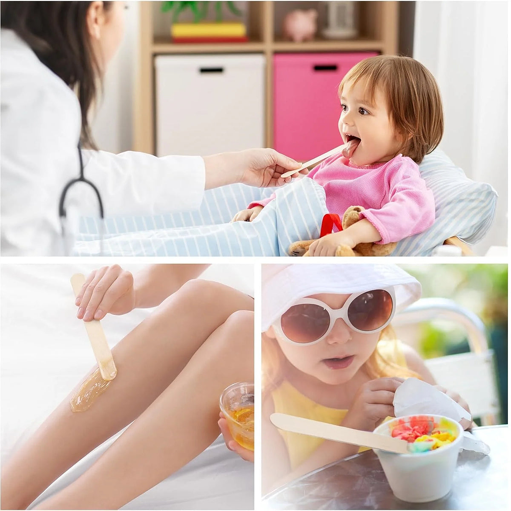 PALO DE HELADO MADERA GRUESO NATURAL 50UNDS (BAJA LENGUA)