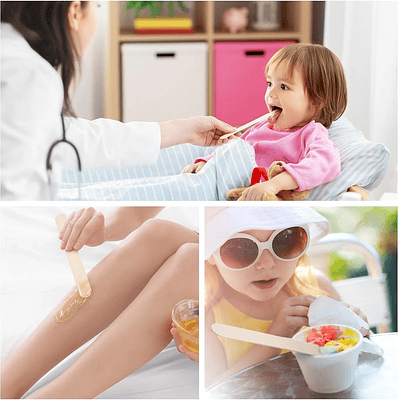 PALO DE HELADO MADERA GRUESO NATURAL 50UNDS (BAJA LENGUA)