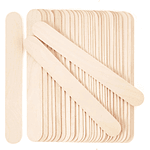 PALO DE HELADO MADERA GRUESO NATURAL 50UNDS (BAJA LENGUA)