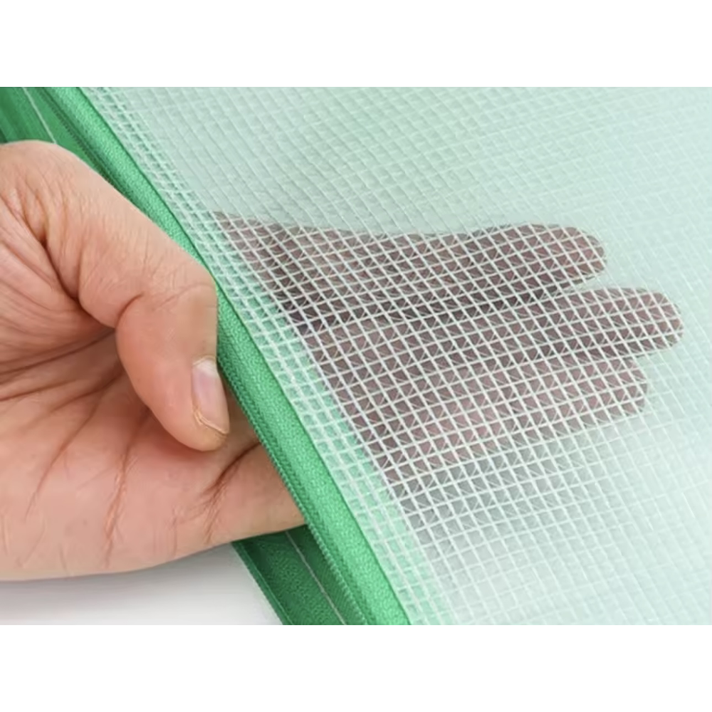 SOBRE CARPETA ORGANIZADOR DE PAPELES A4 CON CIERRE TRANSPARENTE 