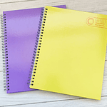 PACK 8 CUADERNOS UNIVERSITARIO LISO TAPA DURA 7MM 100 HOJAS 