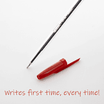 SET 10 LAPIZ PASTA ROJO EN BOLSA