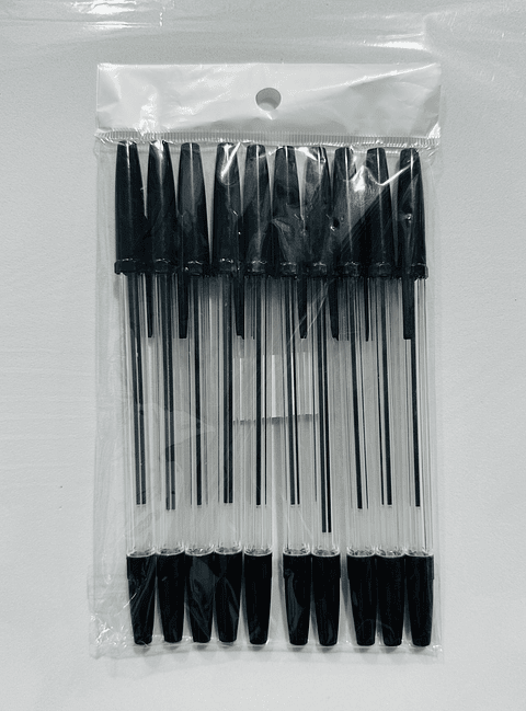 SET 10 LAPIZ PASTA NEGRO EN BOLSA