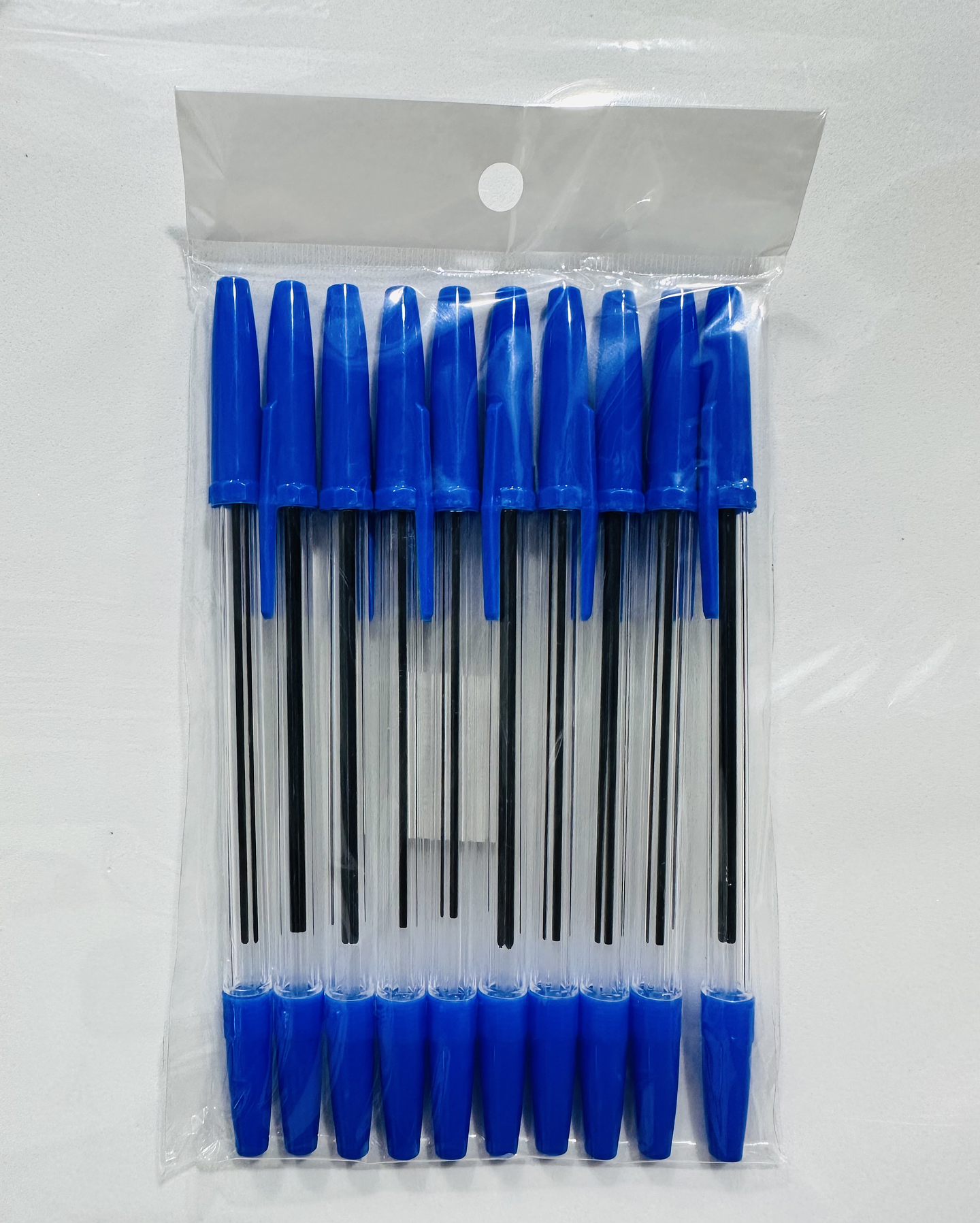 SET 10 LAPIZ PASTA AZUL EN BOLSA 1