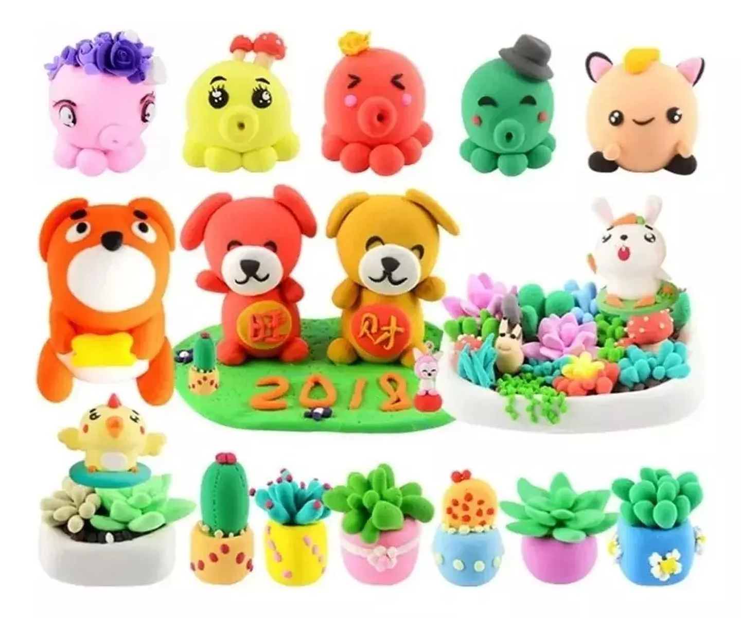 SET 12 MASITAS FOAMY MOLDEABLES 10GR 6